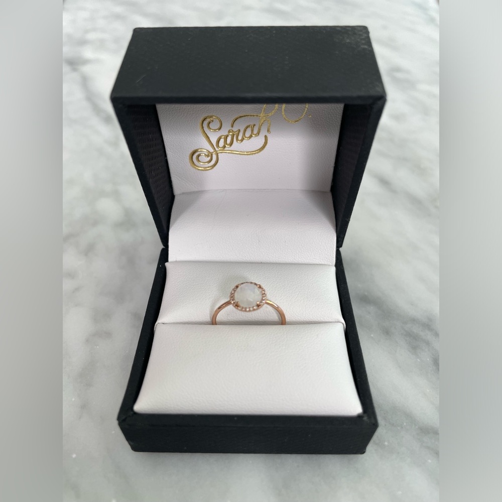 Sarah O. Moonstone Ring